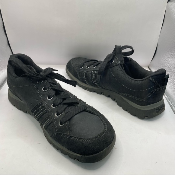 Skechers shoes black womens size 8 made in USA vintage Y2K - Picture 3 of 6